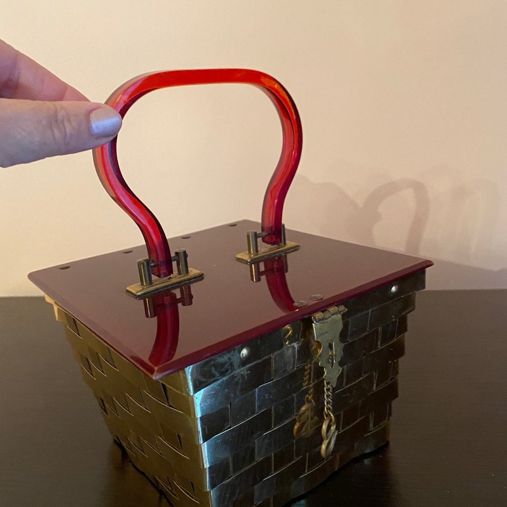 Lucite and Aluminum Bag - Dorset Rex